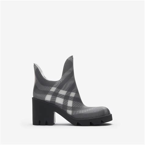 burberry wellies womens|burberry check rubber marsh boots.